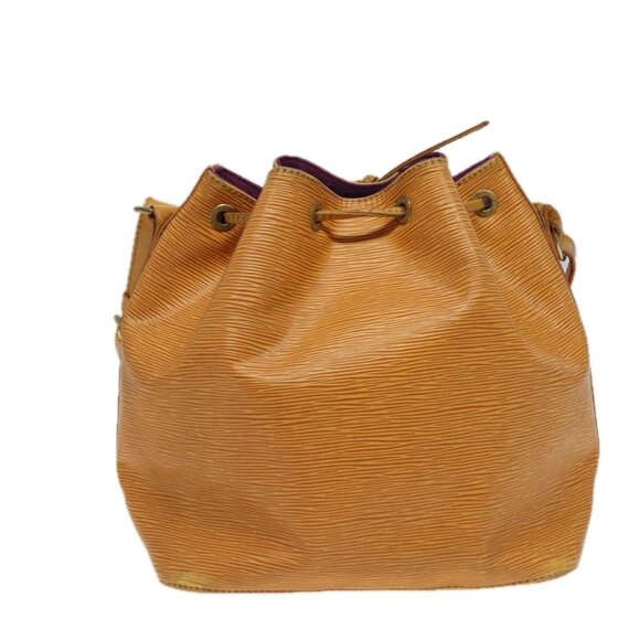 LOUIS VUITTON Epi Petit Noe Shoulder Bag Tassili Yellow - Picture 2 of 15